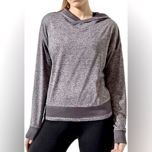 Mondetta Women’s Performance + Luxury Ultra Soft Gray Hoodie Size M